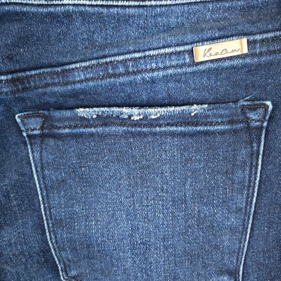 Kancan Maurices Flare Jeans Bootcut Dark Wash Denim Womens 30 0731 - Picture 8 of 11